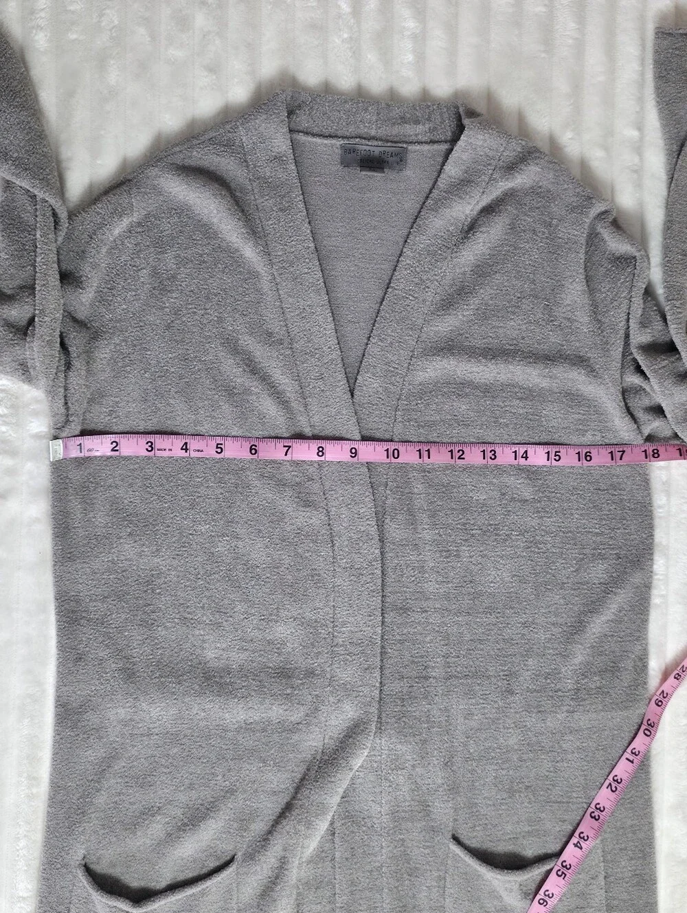 Barefoot Dreams CozyChic Lite® Long Cardigan, XS, Neutral, Open Cardigan, Soft